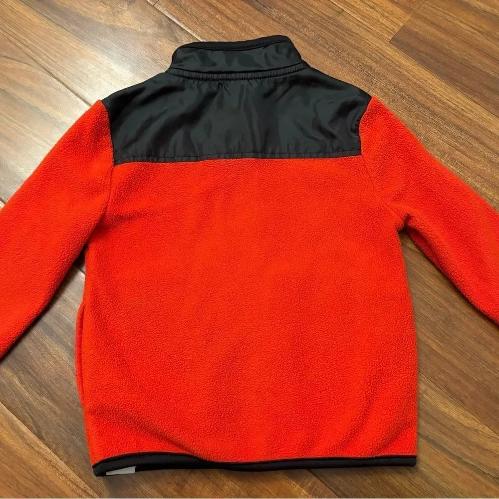 Disney Spiderman red fleece zip up jacket